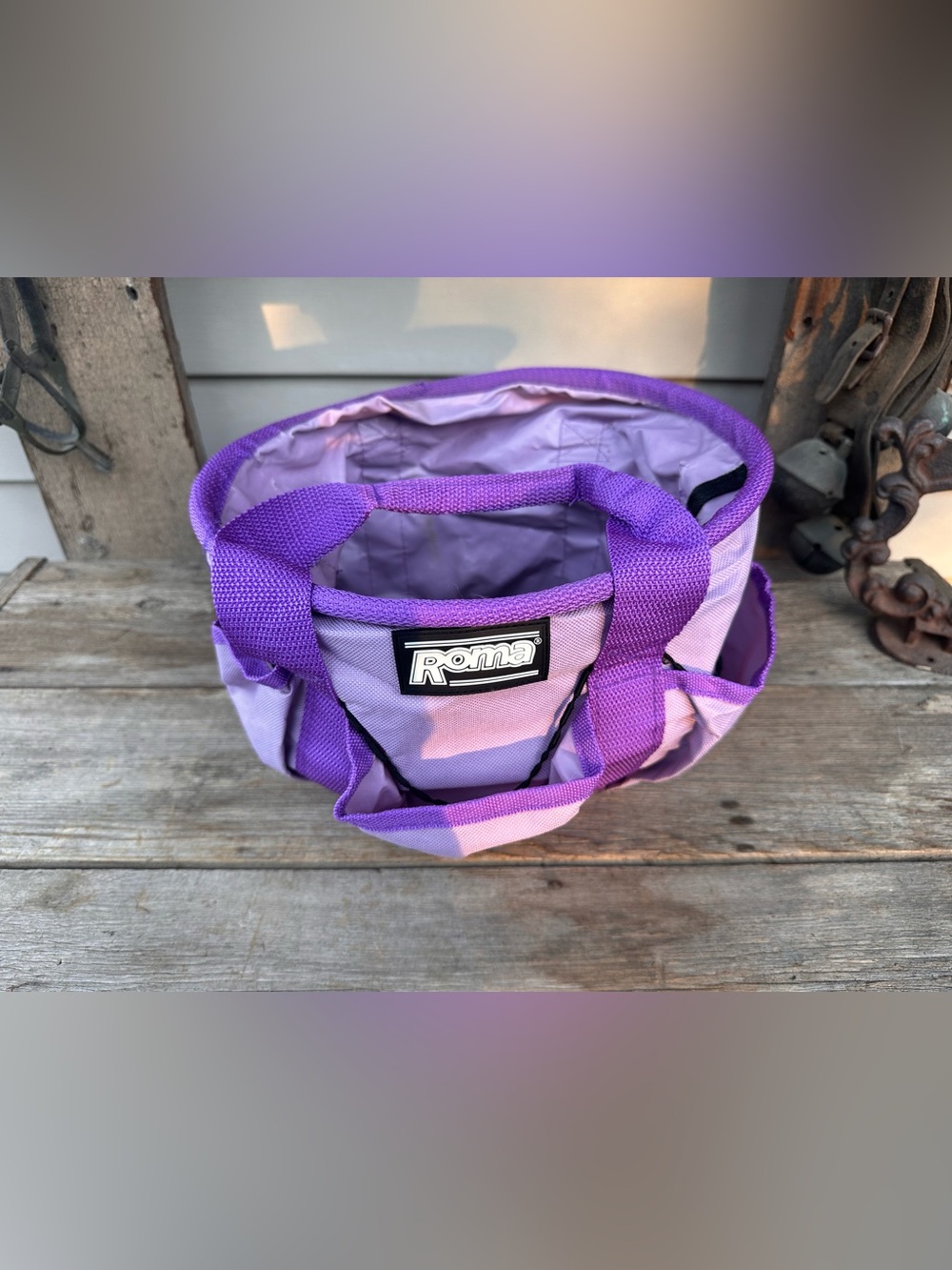 Horse Tack - Purple Roma Grooming Tote Arena Bag